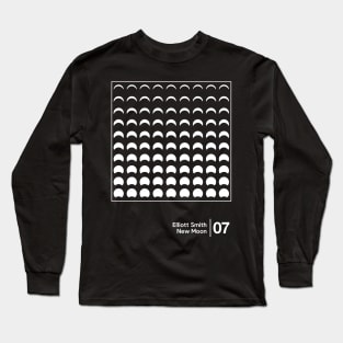 Elliott Smith - Minimal Style Graphic Artwork Design Long Sleeve T-Shirt
